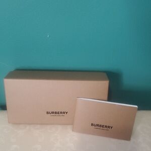Burberry Beige Box with Booklet